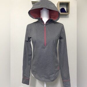 Abercrombie&Fitch Women’s Active Half-Zip Exercise/Yoga Hoodie Top Jacket XS